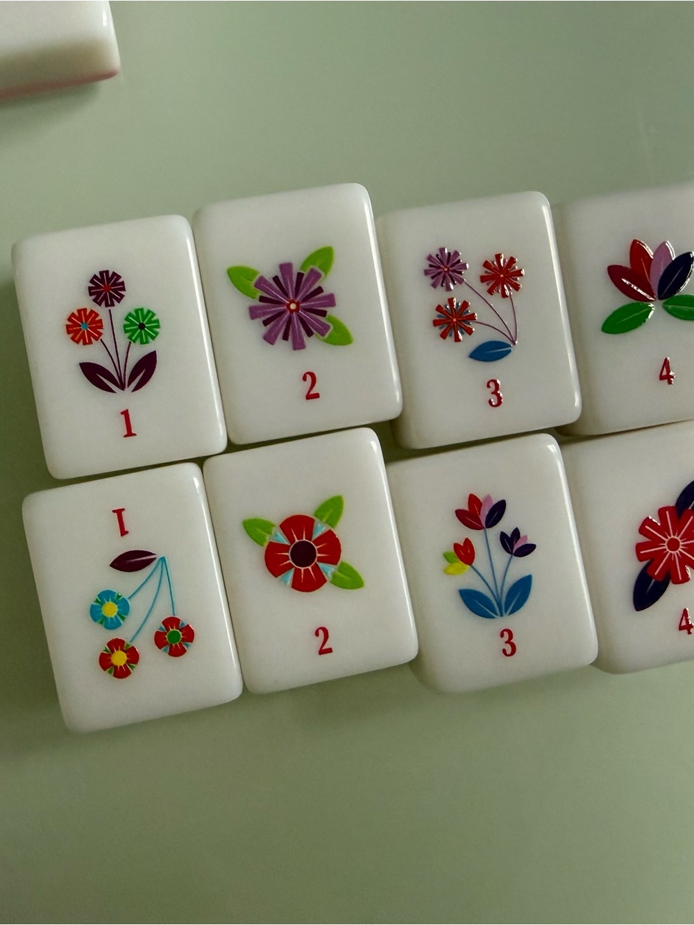 American Mahjong tile Set - punk and white - Picture 3 of 11